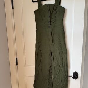 Maeve khaki/olive  jumpsuit